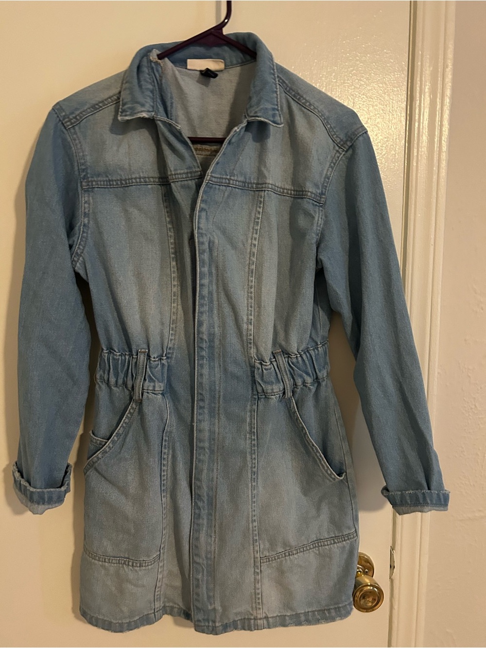 Light Blue Denim Dress